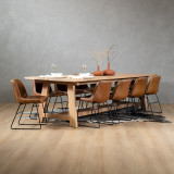 Demo - 2.8m Griekwa Dining Table - Oak - 2
