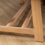 Demo - 2.8m Griekwa Dining Table - Oak - 10