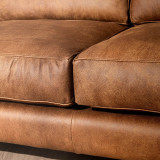 Hamlet 2-Seater Leather Couch - Caramel - 3