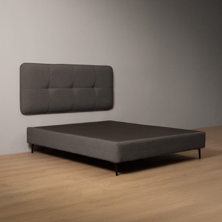 Sancturé Caravé Bed - Queen - Pebble - 5