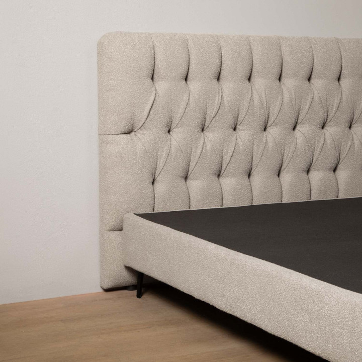 Haverlyn Caravé Bed - Double - Latté - 4