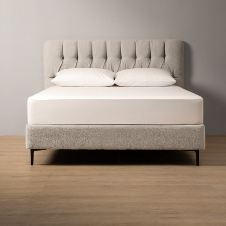 Haverlyn Caravé Bed - Queen - Latté - 1