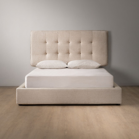 Ravelin Montanelle Bed - Queen - Latté - 1