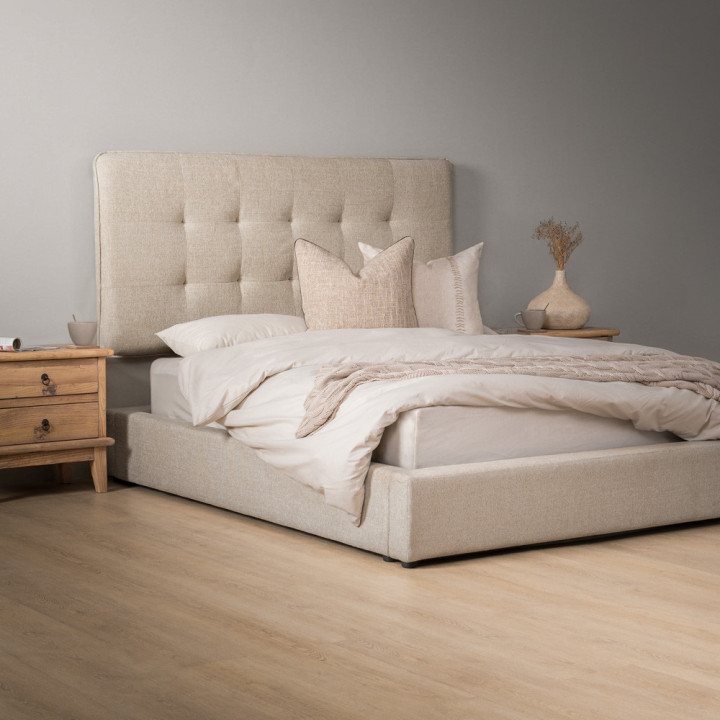 Ravelin Montanelle Bed - Queen - Latté - 3