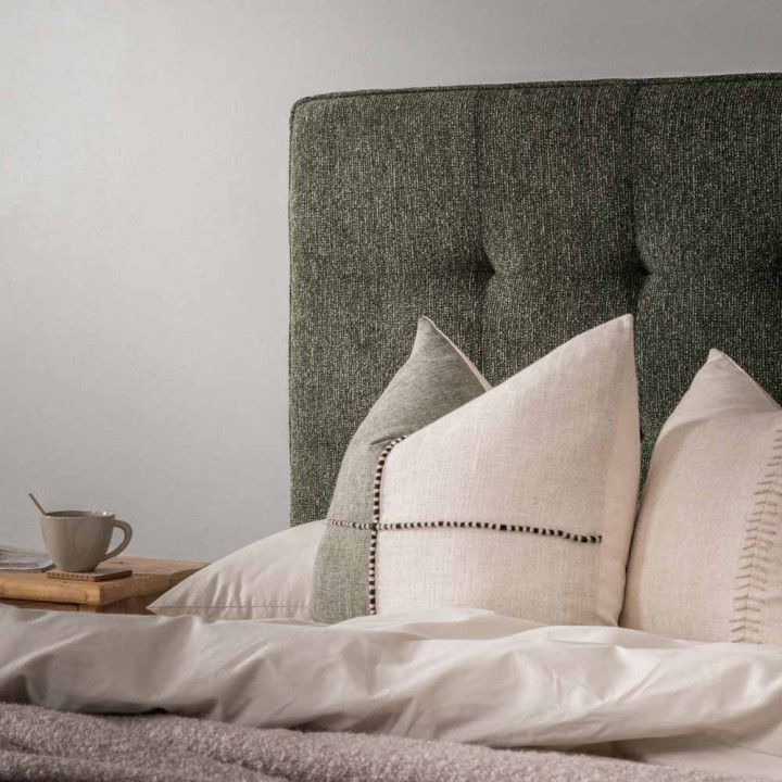 Ravelin Montanelle Bed - King XL - Stoneweave Green - 5