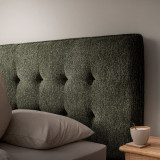 Ravelin Montanelle Bed - King XL - Stoneweave Green - 6