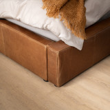 Ravelin Montanelle Leather Bed - Queen - Cinnamon - 7