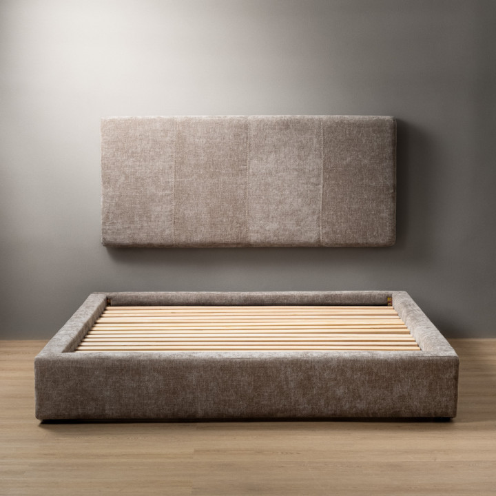 Emberley Montanelle Bed - King XL - Fossil Wave - 5