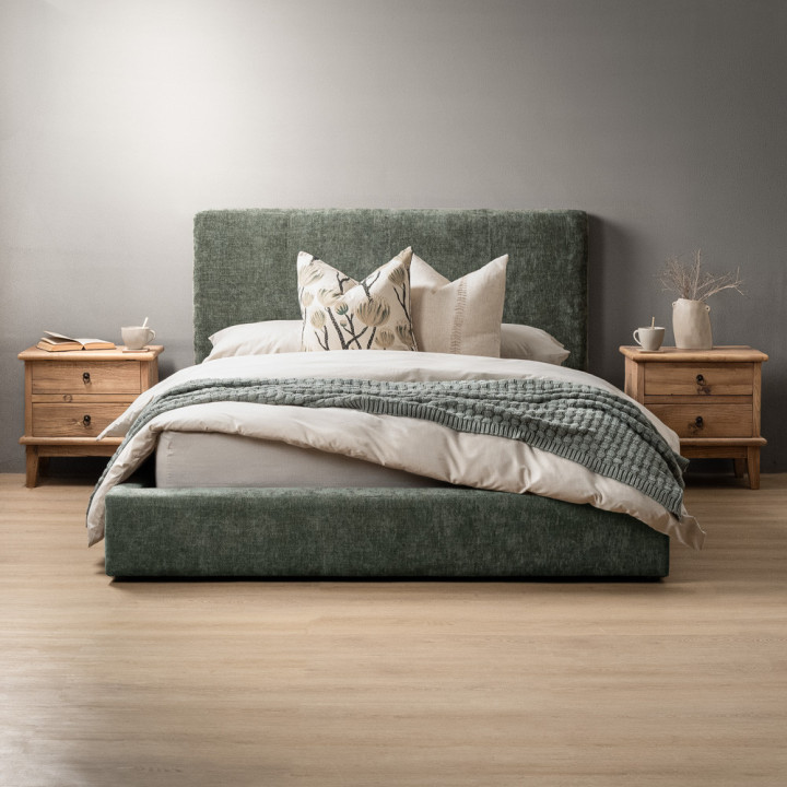 Emberley Montanelle Bed - King XL - Thyme Wave - 2