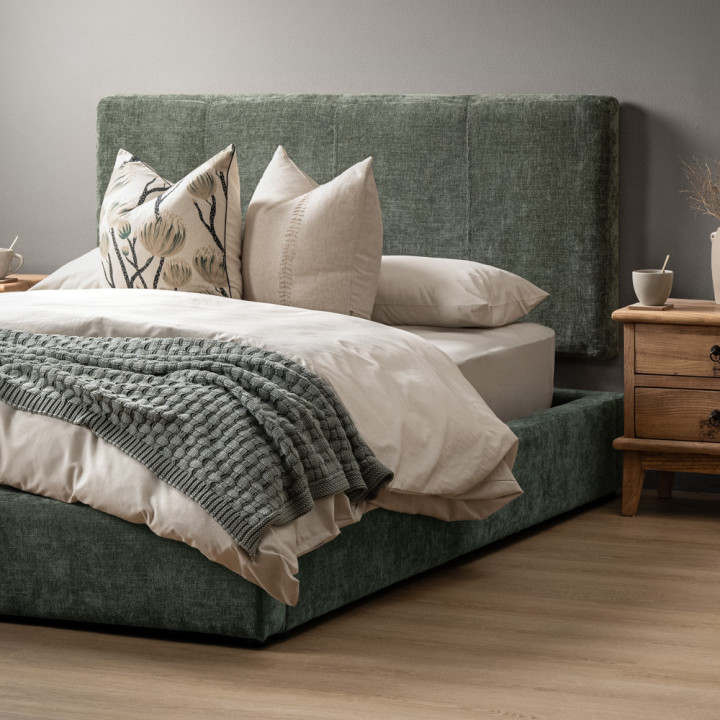 Emberley Montanelle Bed - King XL - Thyme Wave - 3