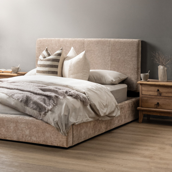 Emberley Montanelle Bed - King XL - Sand Wave - 3