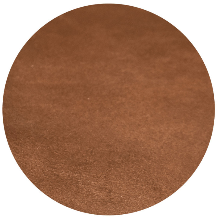 Leather Coaster - Set of 4 - Ginger - 1