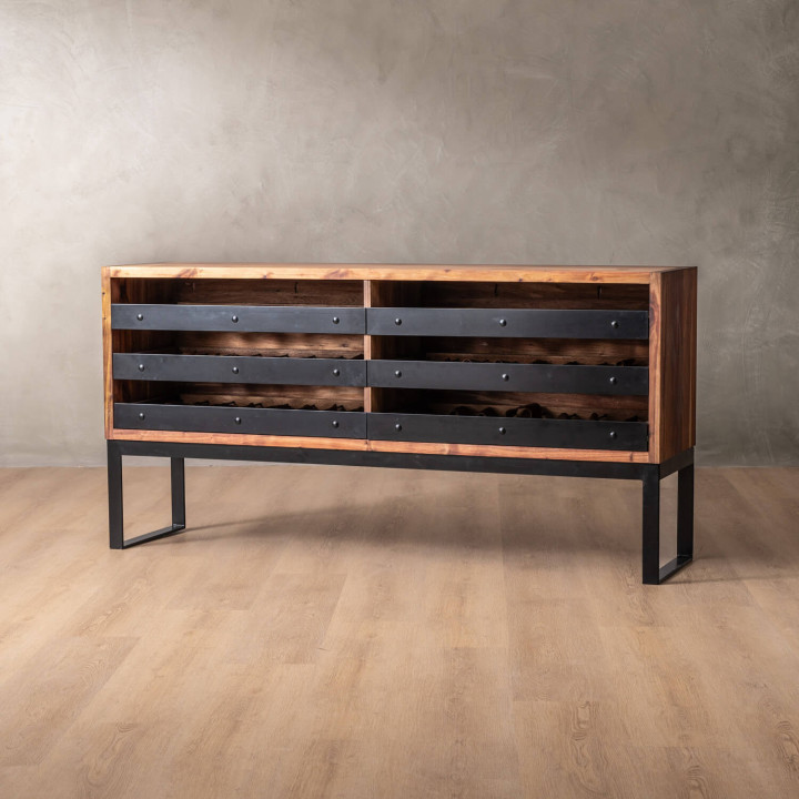 Large Sahara Wine Rack - Blackwood - 7