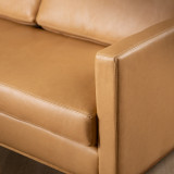 Cape Town 2-Seater Leather Couch - Desert - 3