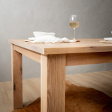 3.2m Linear Dining Table - Oak (1.2m Width) - 4
