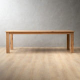 3.2m Linear Dining Table - Oak (1.2m Width) - 7