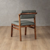Jozi Leather Dining Chair - Blackwood - Pepper - 3