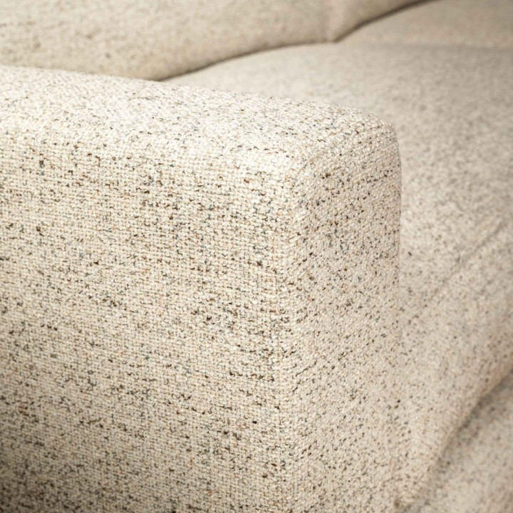 Hamlet 3-Seater Fabric Couch - Sandstone - 9