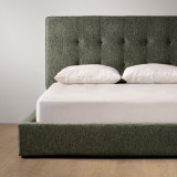 Ravelin Montanelle Bed - Queen - Stoneweave Green - 7