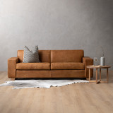 Demo - Karoo 3-Seater Leather Couch - Caramel - 2