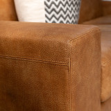 Demo - Karoo 3-Seater Leather Couch - Caramel - 4