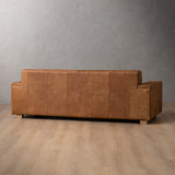 Demo - Karoo 3-Seater Leather Couch - Caramel - 7