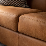 Demo - Karoo 3-Seater Leather Couch - Caramel - 8