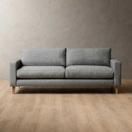 Demo - Hamlet 3-Seater Fabric Couch - Falcon Grey - 1