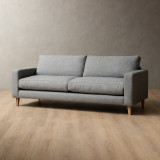 Demo - Hamlet 3-Seater Fabric Couch - Falcon Grey - 4