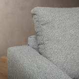 Demo - Hamlet 3-Seater Fabric Couch - Falcon Grey - 7