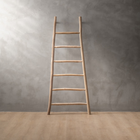 Maysa Wood Pole Ladder - 1