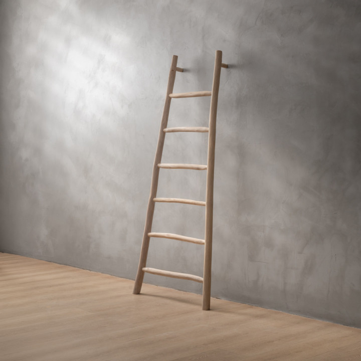 Maysa Wood Pole Ladder - 4