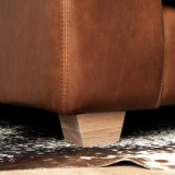 Demo - 2.2m Westerman Leather Couch - Butterscotch - 9