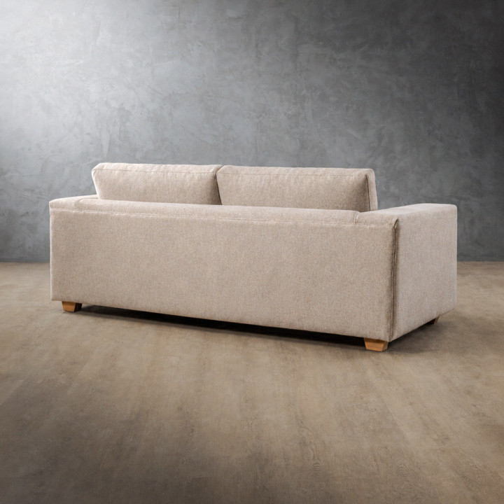 Westerman 3-Seater Fabric Couch - Light Grey - 3