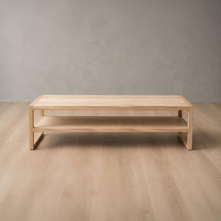 Swazi Coffee Table - Oak - 2