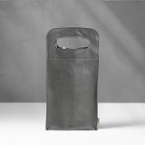 Double Leather Wine Bag - Pepper - 1