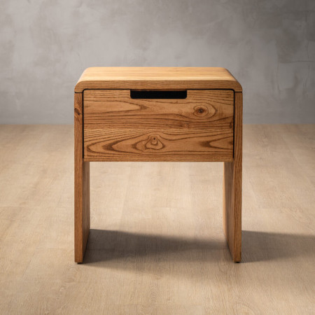 Arniston Pedestal - Ash