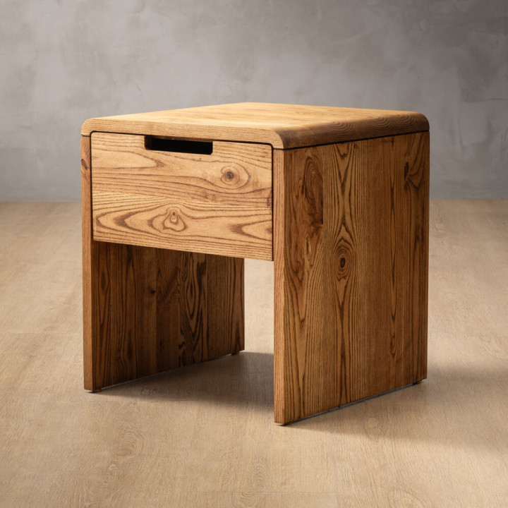 Arniston Pedestal - Ash - 3