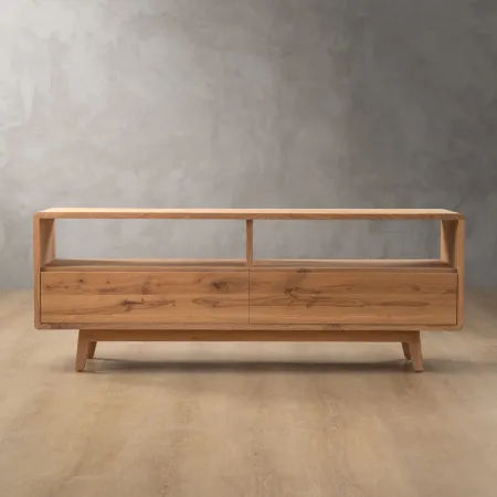 Philadelphia 2 Drawer TV Unit - Oak - 1