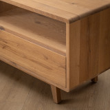 Philadelphia 2 Drawer TV Unit - Oak - 7