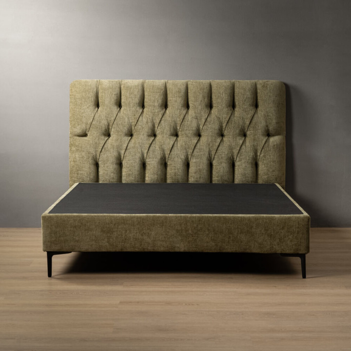 Haverlyn Caravé Bed - Queen - Olive Wave - 3