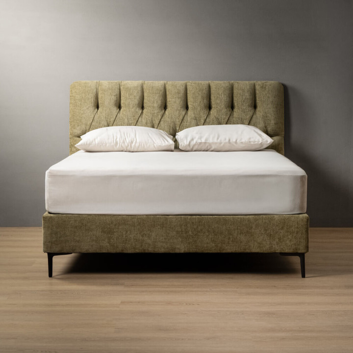 Haverlyn Caravé Bed - Double - Olive Wave - 3