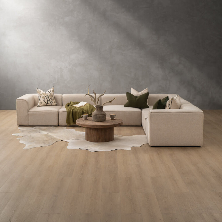 Havenwood Grand Corner Couch - Latté - 2