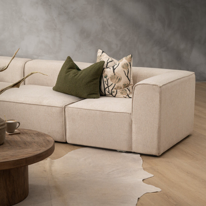 Havenwood Grand Corner Couch - Latté - 4