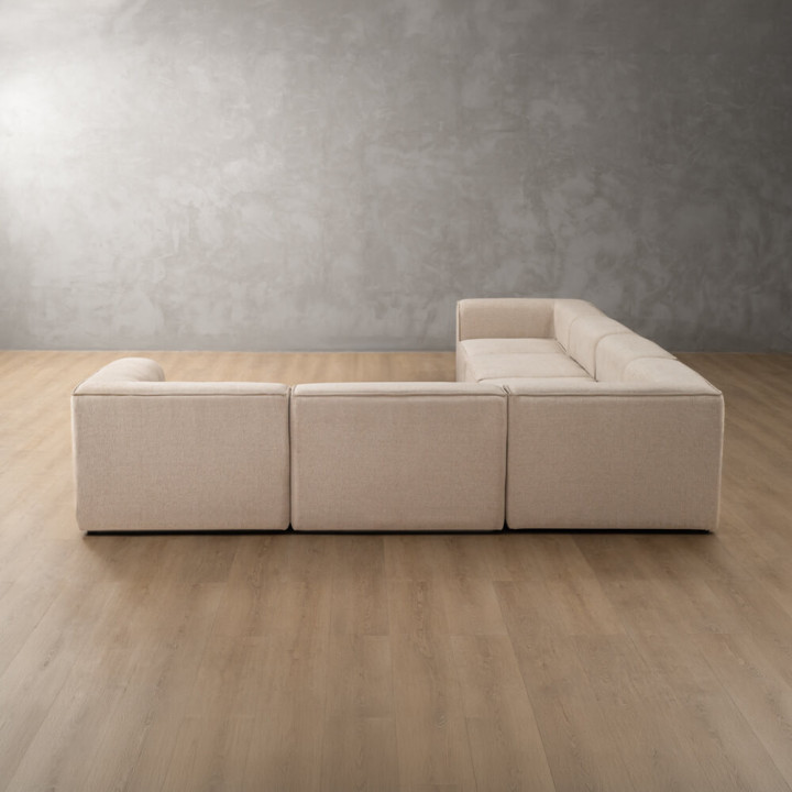 Havenwood Grand Corner Couch - Latté - 8