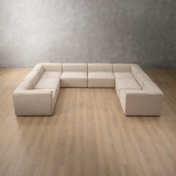 Havenwood Modular U-Shape Couch - Latté - 1