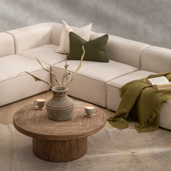 Havenwood Modular U-Shape Couch - Latté - 6
