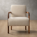 Palmiet Fabric Armchair - Blackwood - Juniper Stone - 2