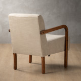 Palmiet Fabric Armchair - Blackwood - Juniper Stone - 4
