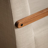 Palmiet Fabric Armchair - Blackwood - Juniper Stone - 6